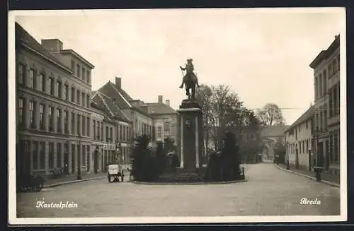 AK Breda, Kasteelplein, Jos. Veroussen Cafe