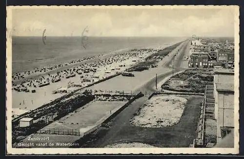 AK Zandvoort, Gezicht vanaf de Watertoren