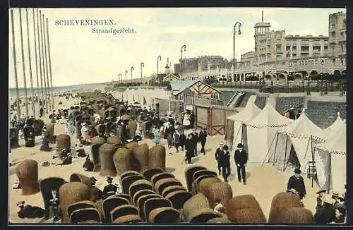 AK Scheveningen, Strandgezicht