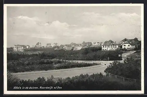 AK Noordwijk a. Zee, Villa`s in de duinen