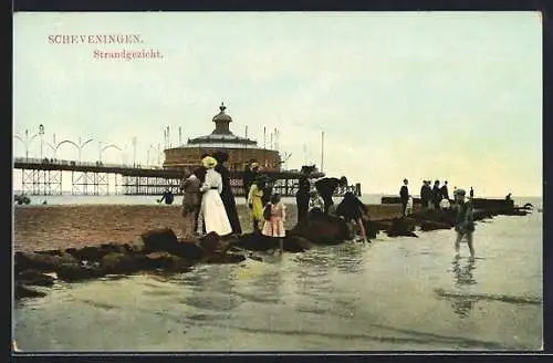 AK Scheveningen, Strandgezicht