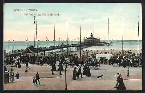 AK Scheveningen, Boulevard en Wandelhoofd