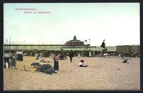 AK Scheveningen, Strand- en Zeegezicht