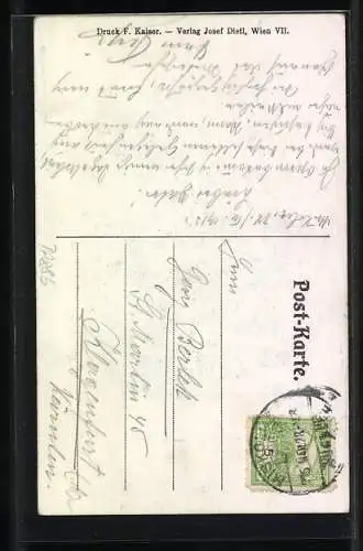 Künstler-AK Heldentod, gefallener Reiter