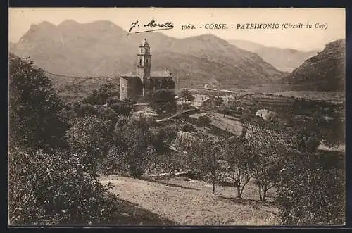 AK Patrimonio /Corse, Circuit du Cap, Panorama