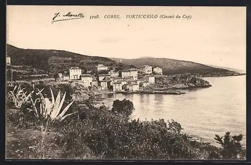 AK Porticciolo /Corse, Circuit du Cap, Panorama