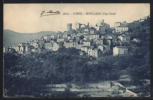 AK Rogliano-Cap, vue générale