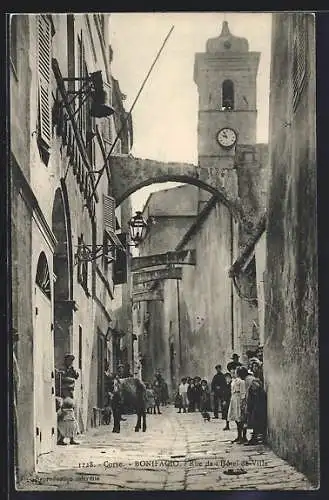 AK Bonifacio, Une vieille Rue, Strassenpartie