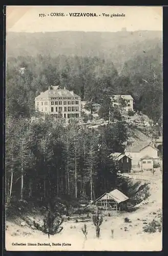 AK Vizzavona /Corse, Vue generale