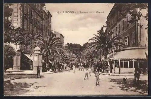 AK Ajaccio, L`Avenue du 1er Consul