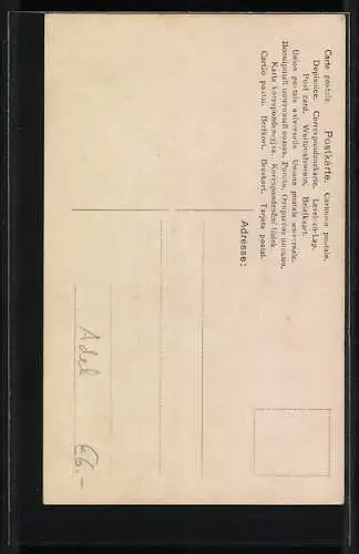 AK Kronprinz Wilhelm von Preussen nebst Gemahlin