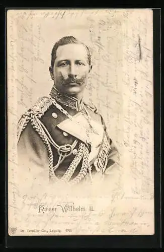 AK Elberfeld, Kaiserbesuch October 1900, Wilhelm II.