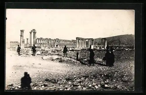 Foto-AK Syrien, Drusenrevolte 1925