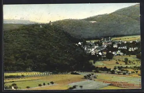 AK Falkenstein i. Taunus, Ort von der Villa Hardtberg aus gesehen