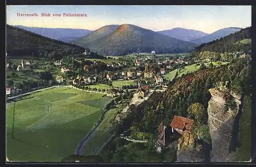 AK Herrenalb, Blick vom Falkenstein