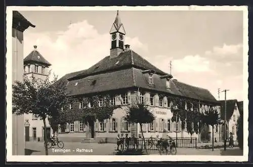 AK Teningen, Partie am Rathaus