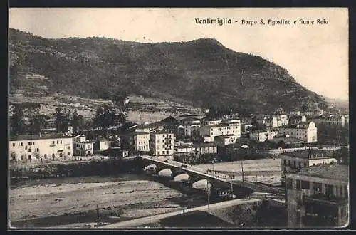 AK Ventimiglia, Borgo S. Agostino e fiume Roia