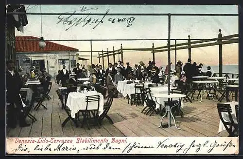 AK Venezia, Lido, Terrazza Stabilimento Bagni