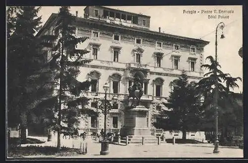 AK Perugia, Hotel Palace, Piazza V. Emanuele