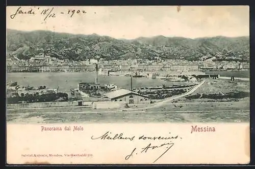 AK Messina, Panorama dal Molo