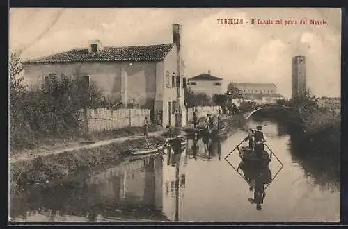 AK Torcello, Il Canale col Ponte del Diavolo