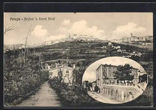 AK Perugia, Brufani`s Grand Hotel, Panorama