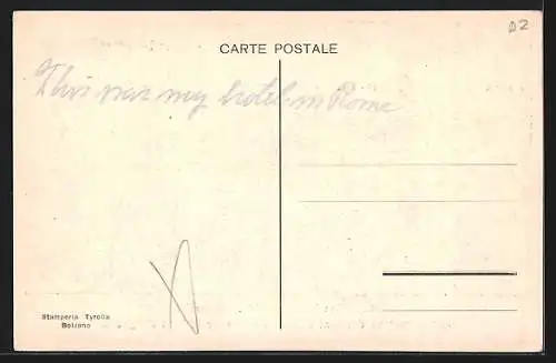 AK Rome, Hotel Flora mit S. Pietro & Mte.Mario