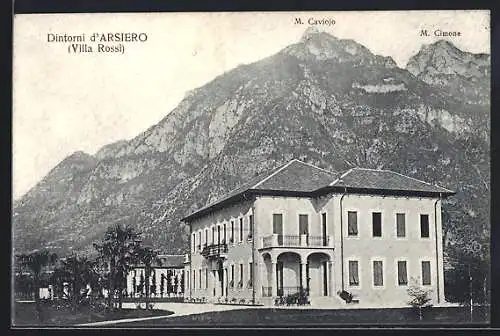 AK Arsiero, Villa Rossi und Monte Caviojo, Monte Cimone