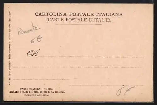 Lithographie Torino, Superga Panorama con la Basilica e la Funicolare, Monumento a Camillo Cavour, Monumento a Lamarmora