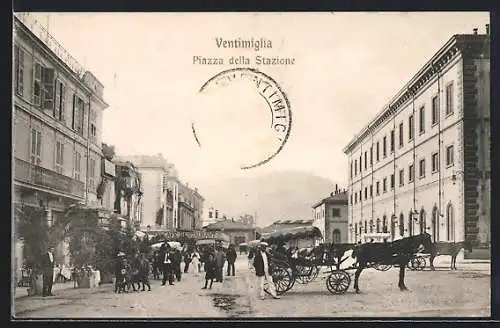 AK Ventimiglia, Piazza della Stazione