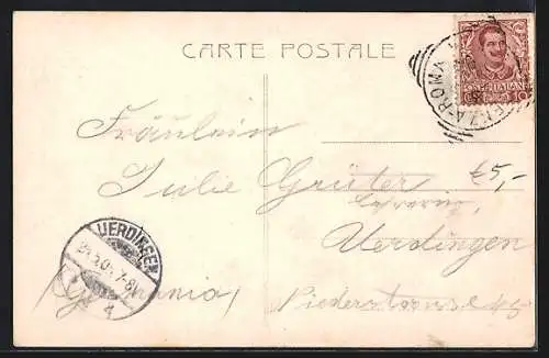 AK Montecassino, Partenza dei Sovrani 1903