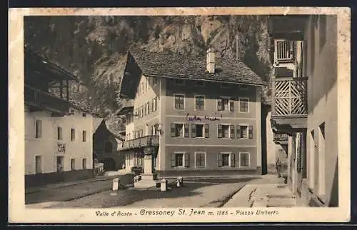 AK Gressoney St. Jean, Piazza Umberto