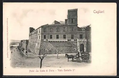 AK Cagliari, Hotel La Scala di Ferro, Viale Umberto I.