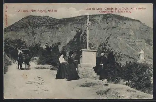 AK Laus /Htes Alpes, Route du Laus, Chemin de la Croix, Chapelle du Précieux sang