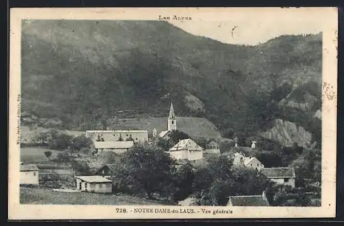 AK Notre-Dame-du-Laus, vue générale