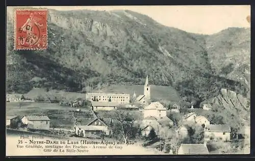 AK Laus, Notre-Dame de Laus, Vue Générale, Avenue de Gap, Côté de La Bâtie-Neuve