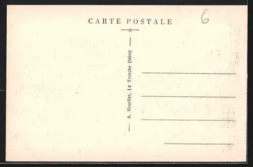 AK Poet /Pelvoux, Vue générale, Le Mont Pelvoux et le Peyron