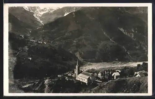 AK Orcieres /Htes-Alpes, Panorama sur la Vallée du Drac