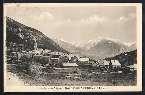 AK Saint-Chaffrey, Vue générale