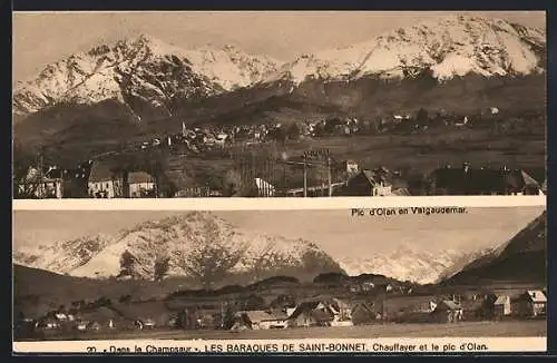 AK Chauffayer, Vue général et le pic d`Olan, Valgaudemar