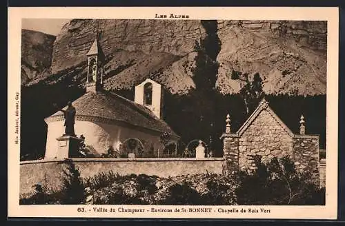 AK St-Bonnet /Vallée du Champsaur, Chapelle de Bois Vert