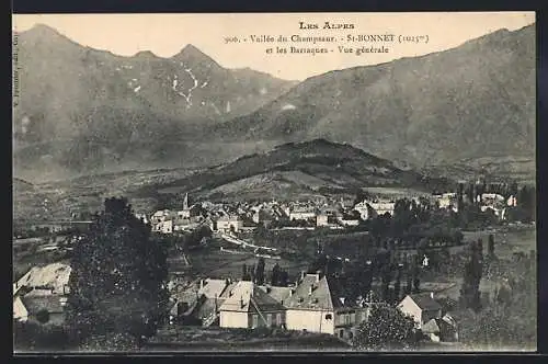 AK St-Bonnet /Vallée du Champsaur, Vue général et les Barraques