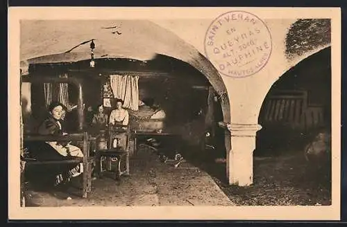 AK Dauphiné, Un Intérieur d`une Maison du Queyras