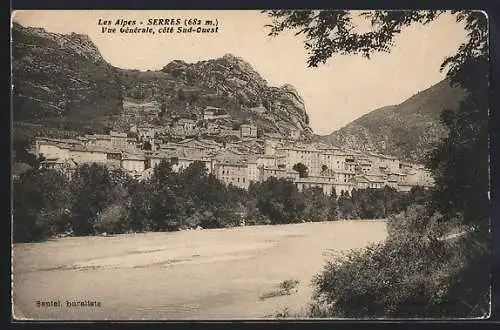 AK Serres, Vue Générale, coté Sud-Ouest