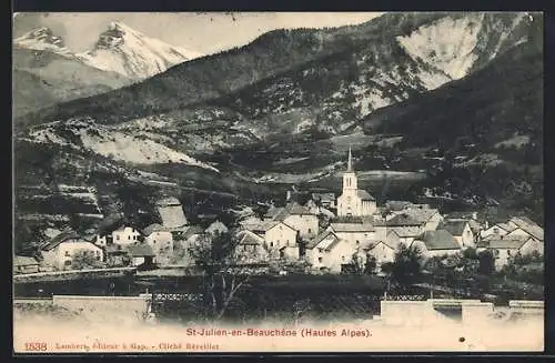AK St-Julien-en-Beauchene, Vue panoramique