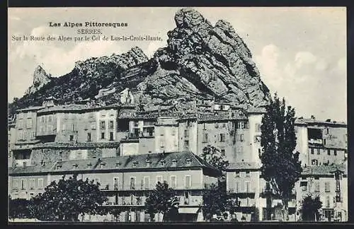 AK Serres, Sur la Route des Alpes par le Col de Lus-la-Croix-Haute