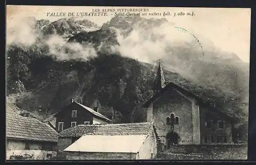 AK Saint-Ours /Vallée de l`Ubayette, Le village et ses rochers