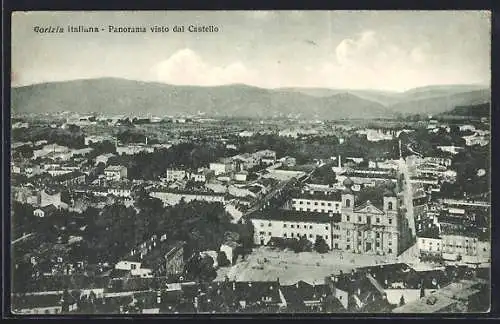 AK Gorizia, Panorama visto dal Castello