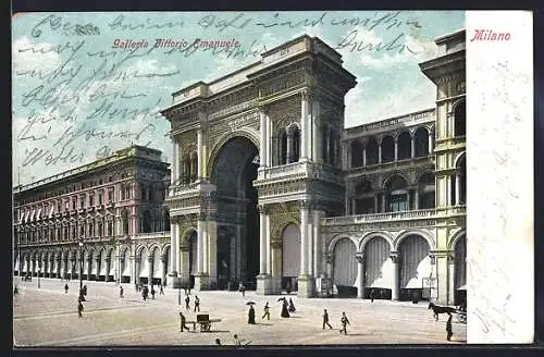 AK Milano, Galleria Vittorio Emanuele