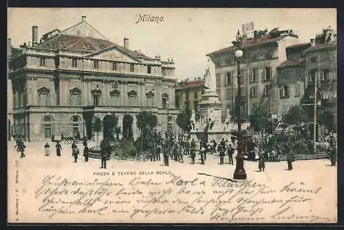 AK Milano, Piazza e Teatro della scala